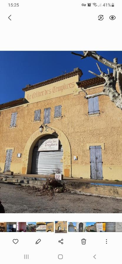 Le Logis Des Templiers Appartement Climatise Régusse エクステリア 写真